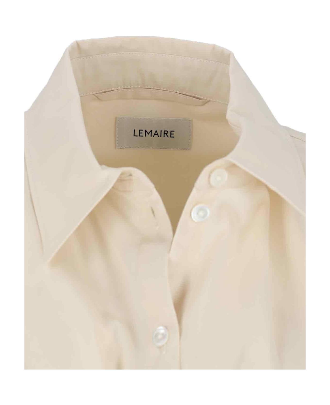 Lemaire Chemisier Midi Dress - IVORY