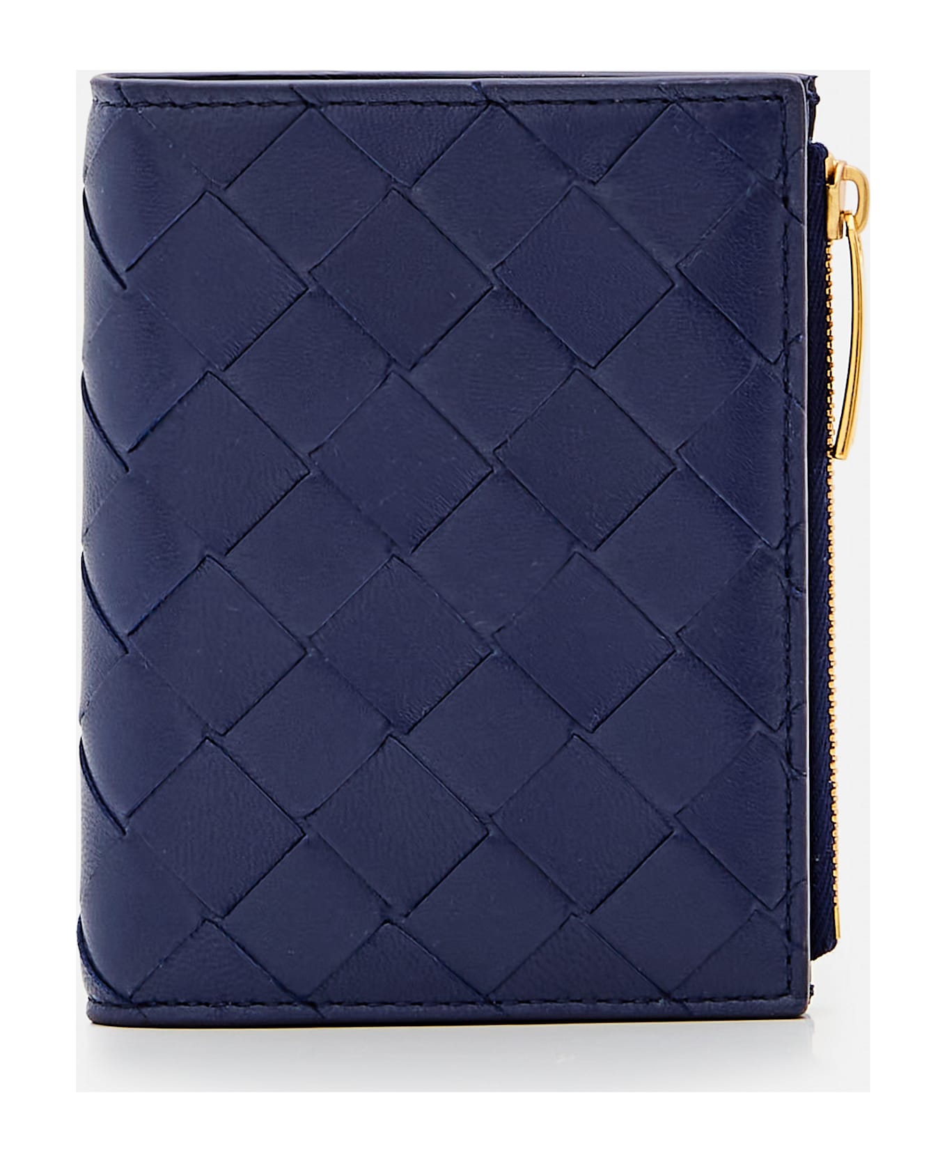 Bottega Veneta Leather Card-holder - Blue