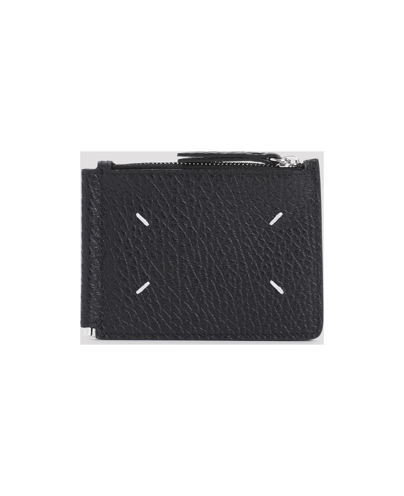 Maison Margiela Slim 2 Pincer Wallet - Black