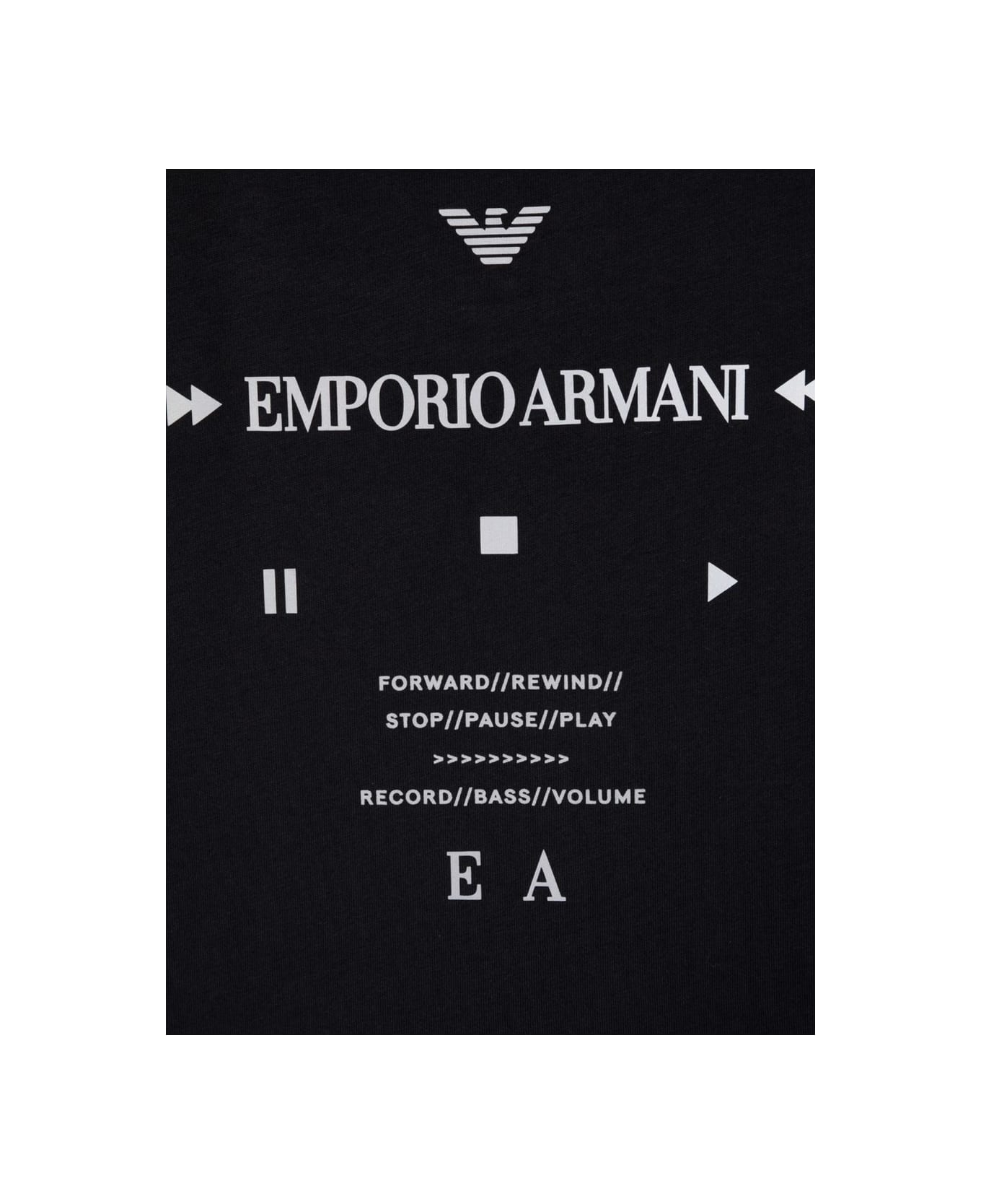 Emporio Armani Set T-shirt - BLUE スーツ