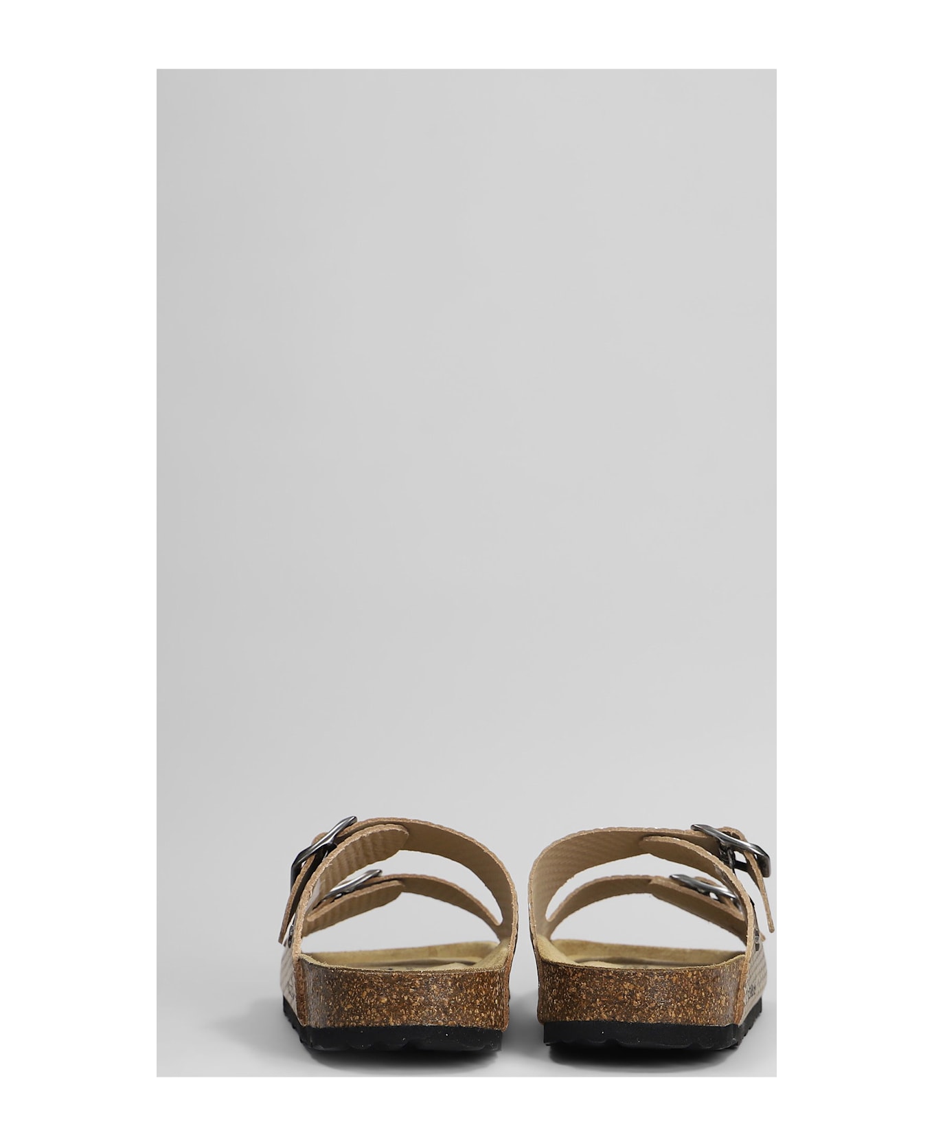 Cubanas Amalia Flats In Gold Leather - gold