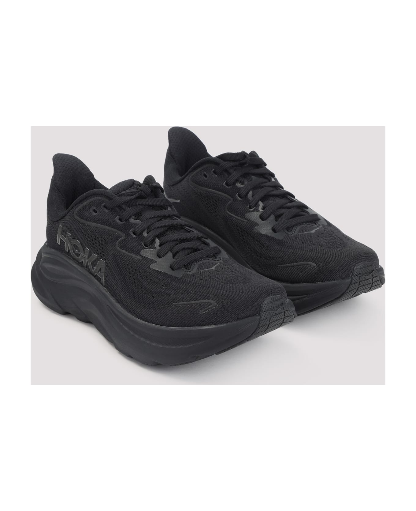 Hoka Clifton 10 Sneakers - Bblc Black Black