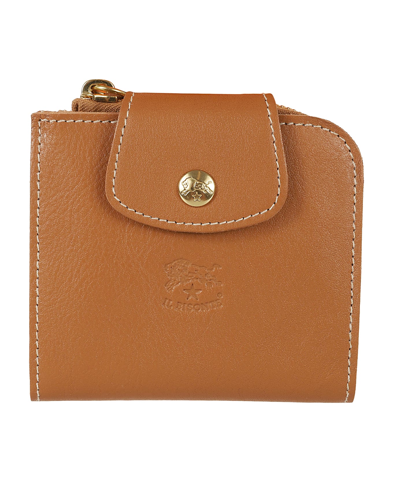 Il Bisonte Acero Medium Wallet - Gianduia