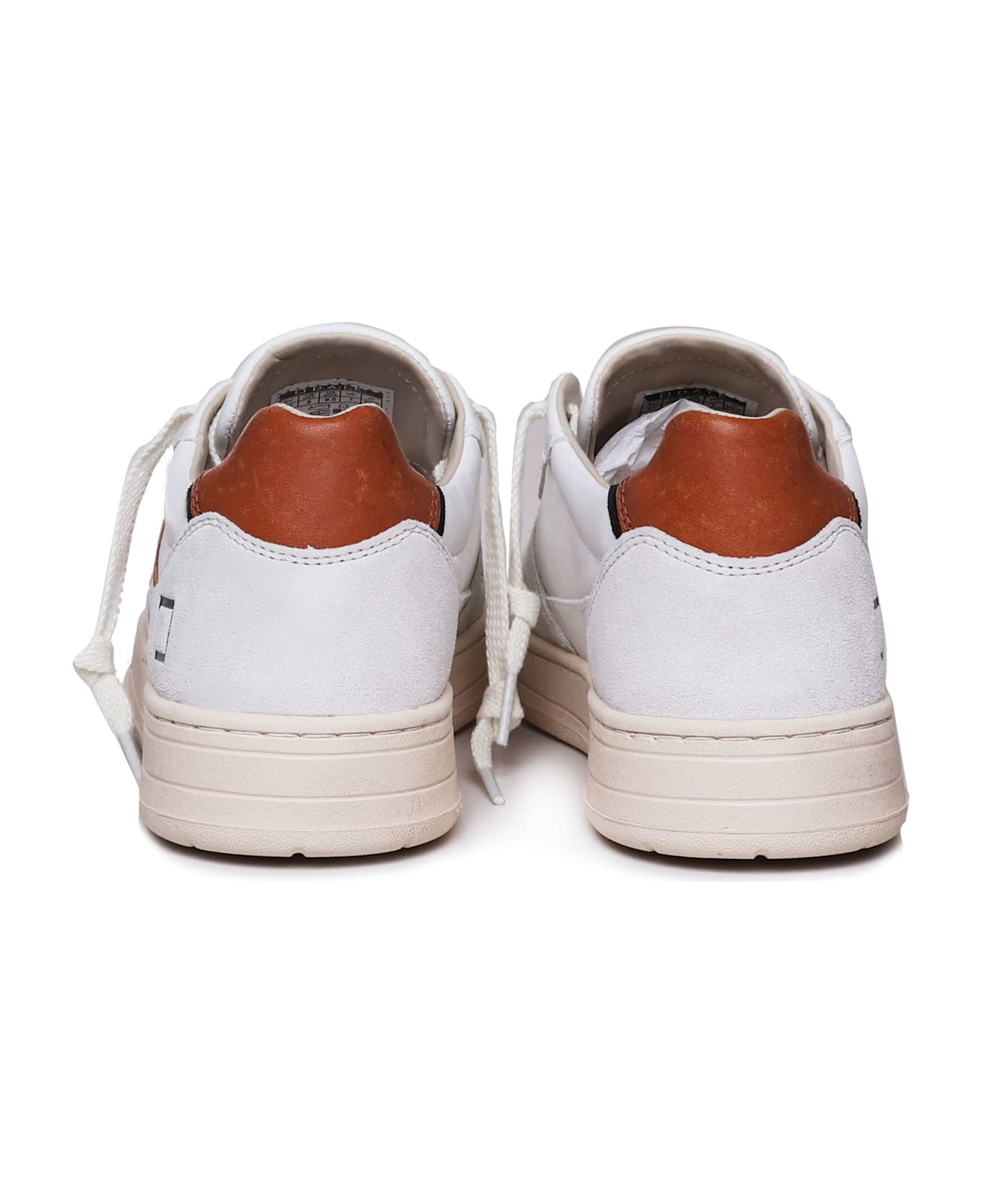 D.A.T.E. Sneakers In Leather D.A.T.E. - WHITE