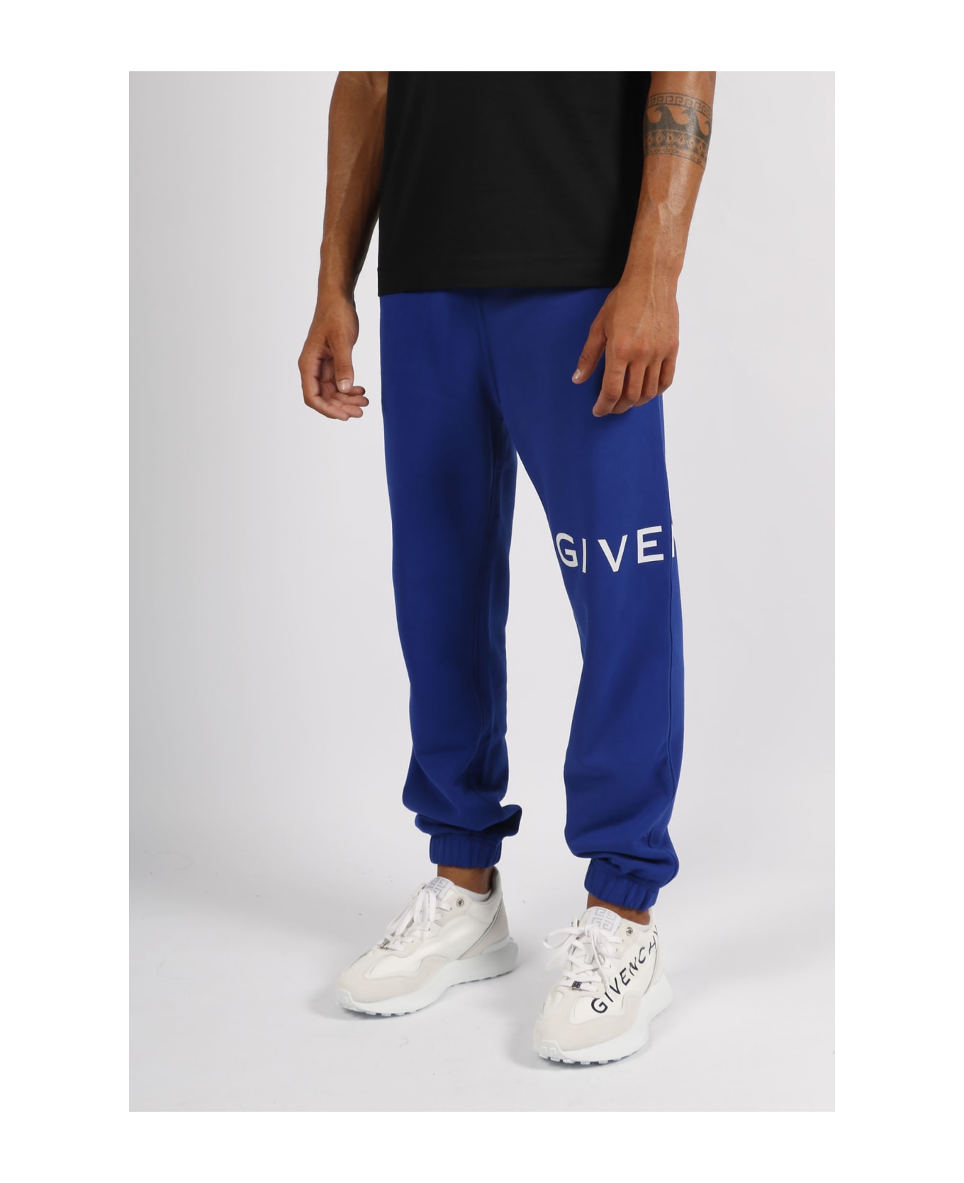 Givenchy Fleece Jogging Pants - Blue