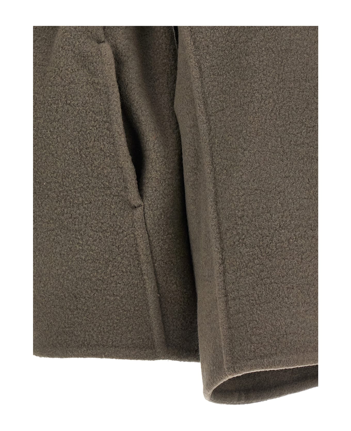 Rick Owens 
scarf Flight
 Coat - Gray