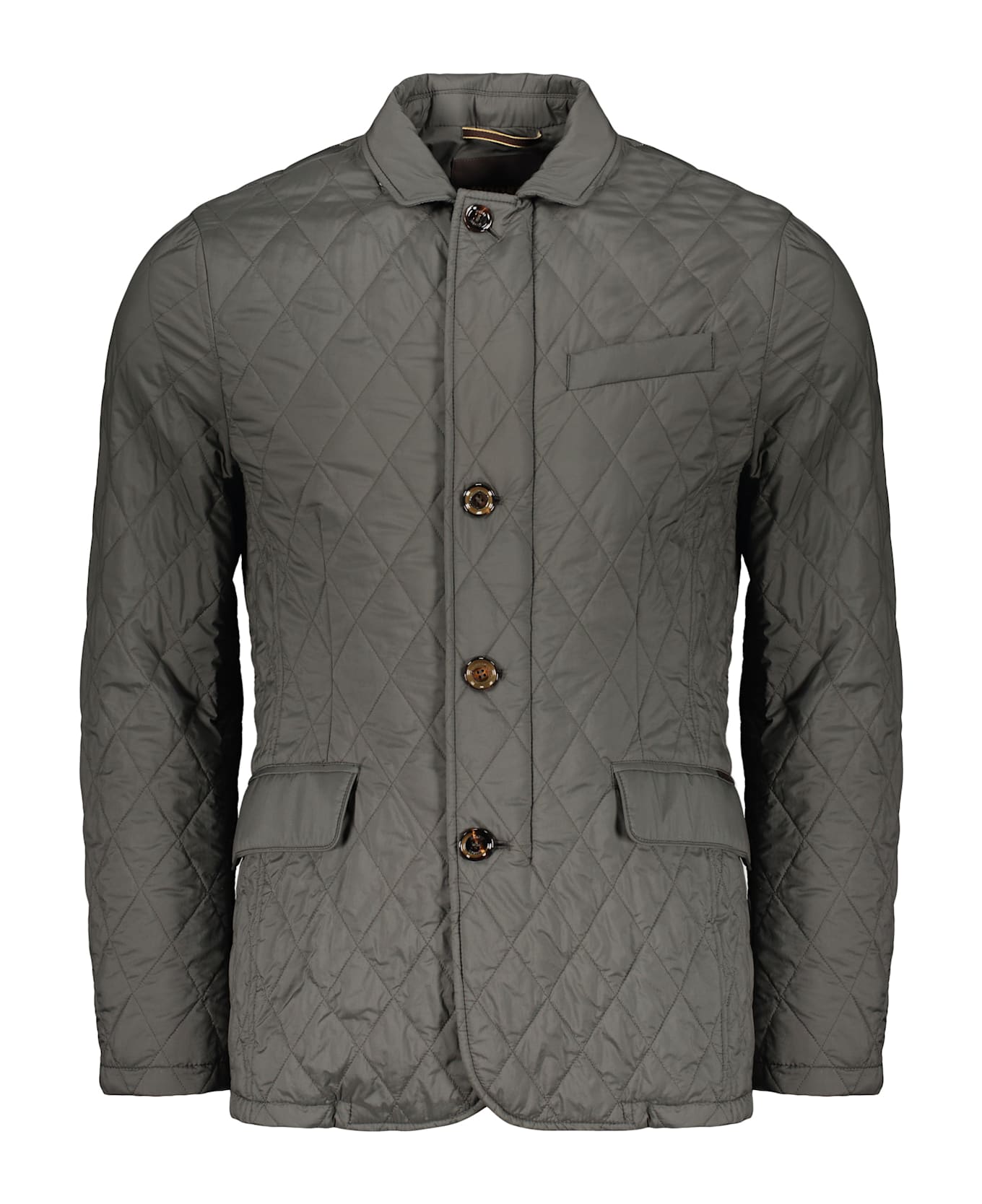 Moorer Quilted Jacket - green