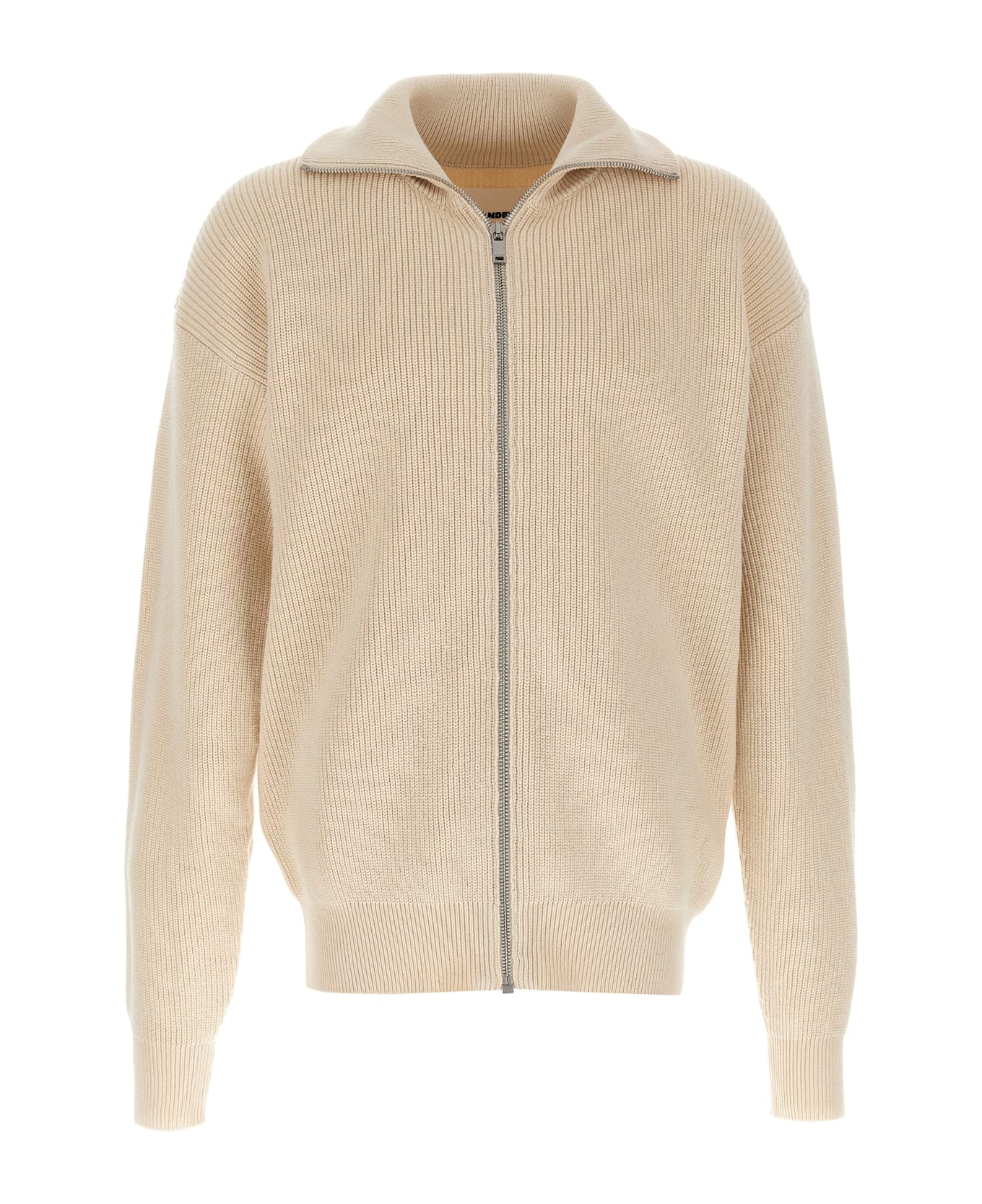 Jil Sander Cotton Cardigan - Beige