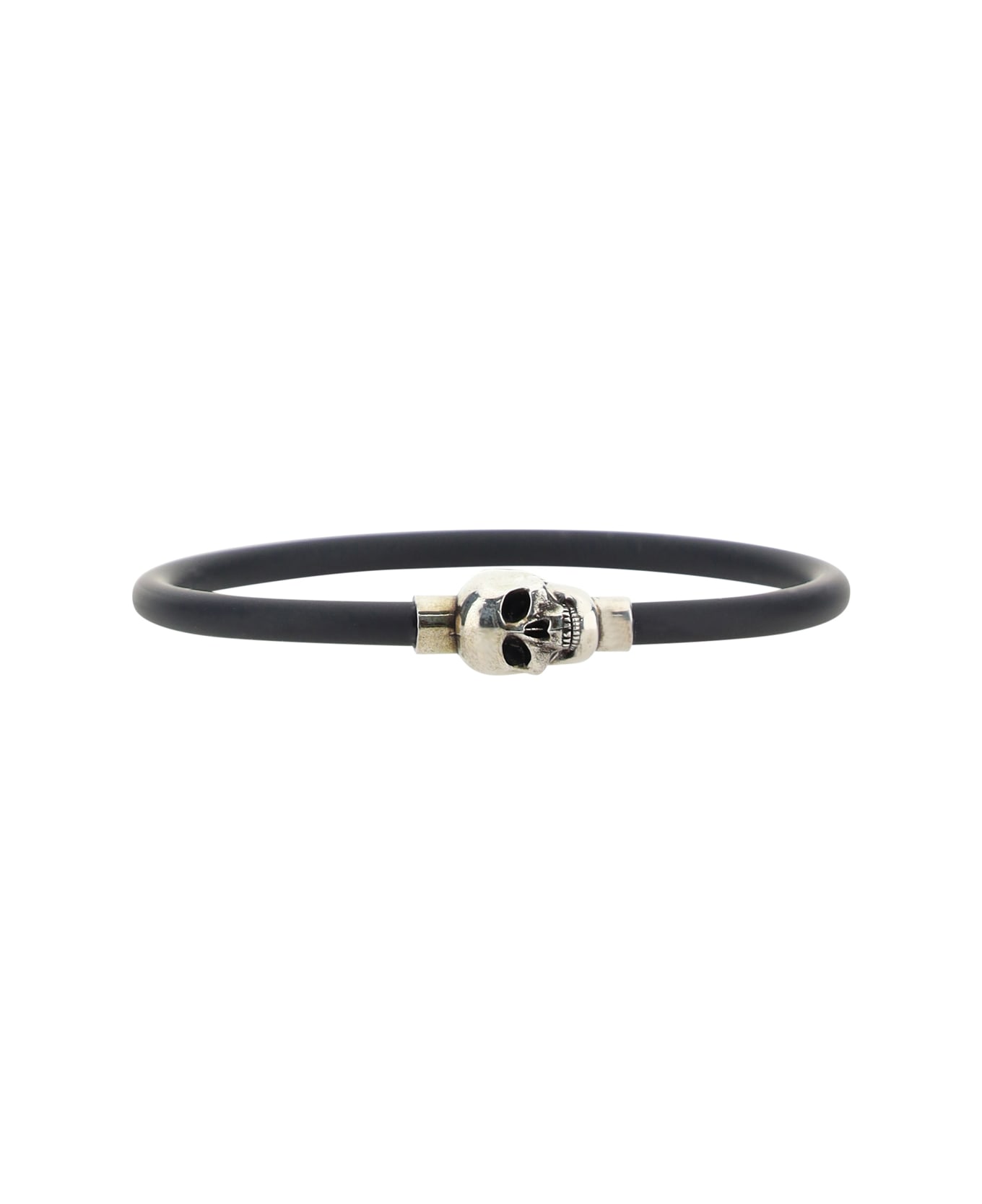 Alexander McQueen Skull Rubber Bracelet - Black ブレスレット