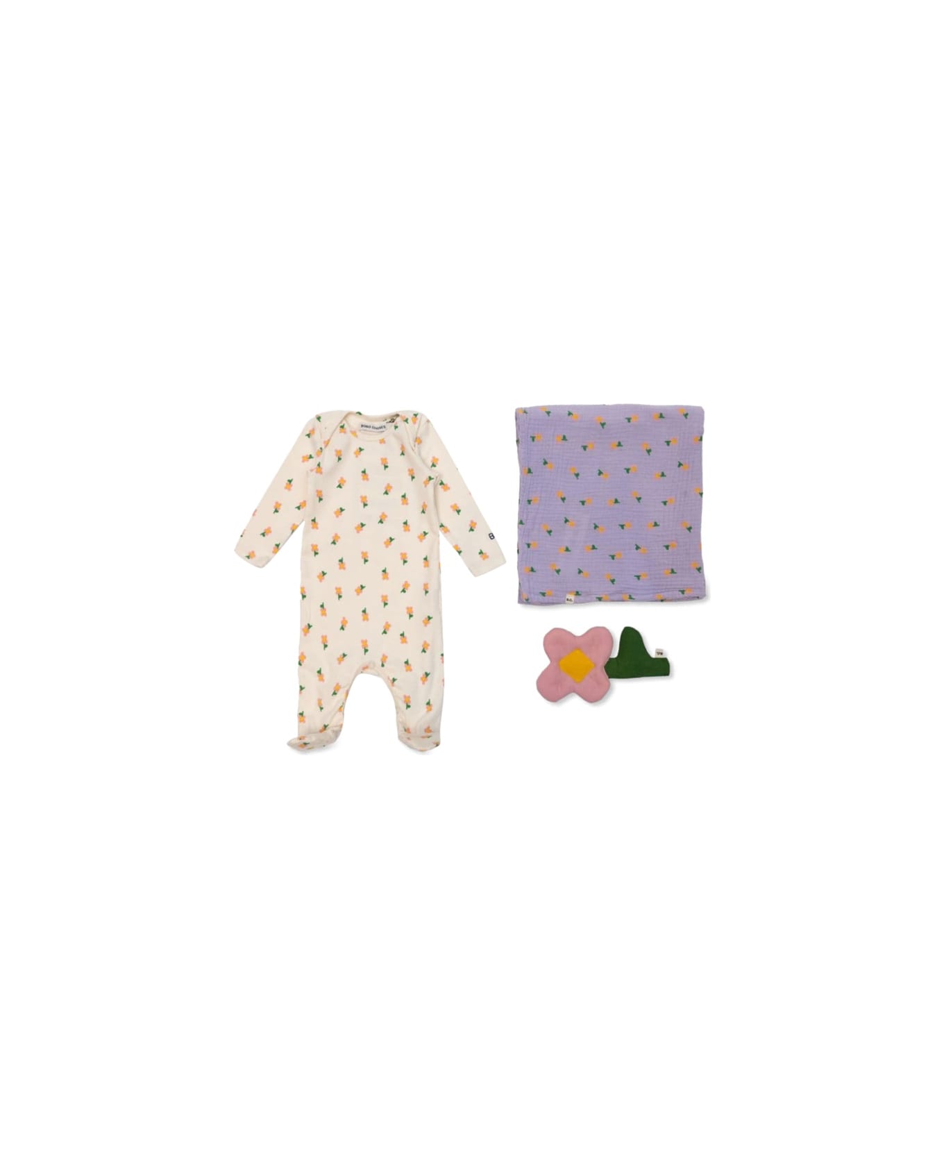 Bobo Choses Baby Pansy Flower Gift Set - LILAC