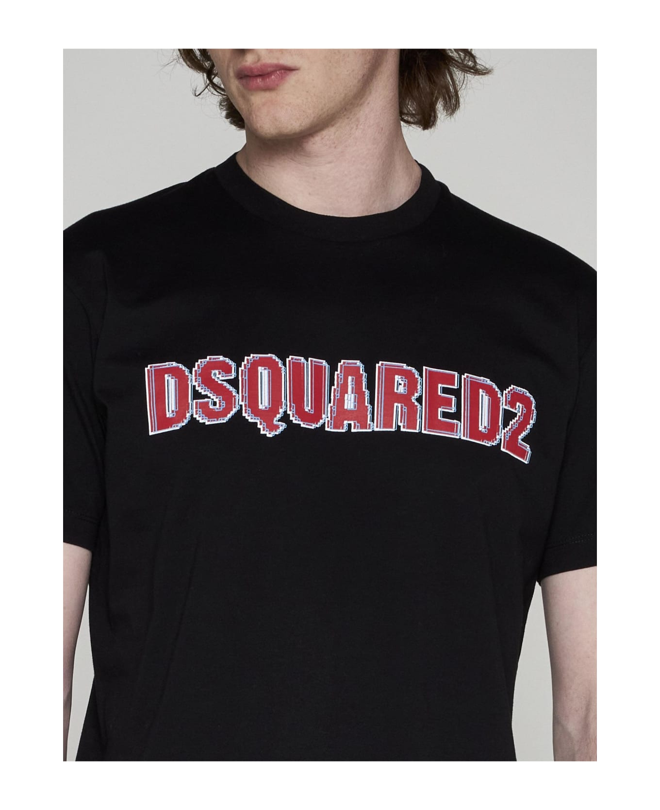 Dsquared2 Logo Cotton T-shirt - 900 シャツ