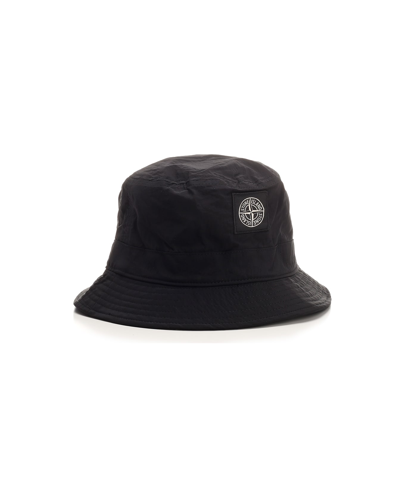 Stone Island Bucket Hat - Black 帽子