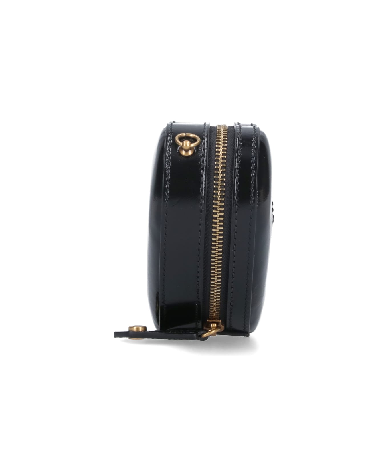 Vivienne Westwood "louise Heart" Crossbody Bag - Black  