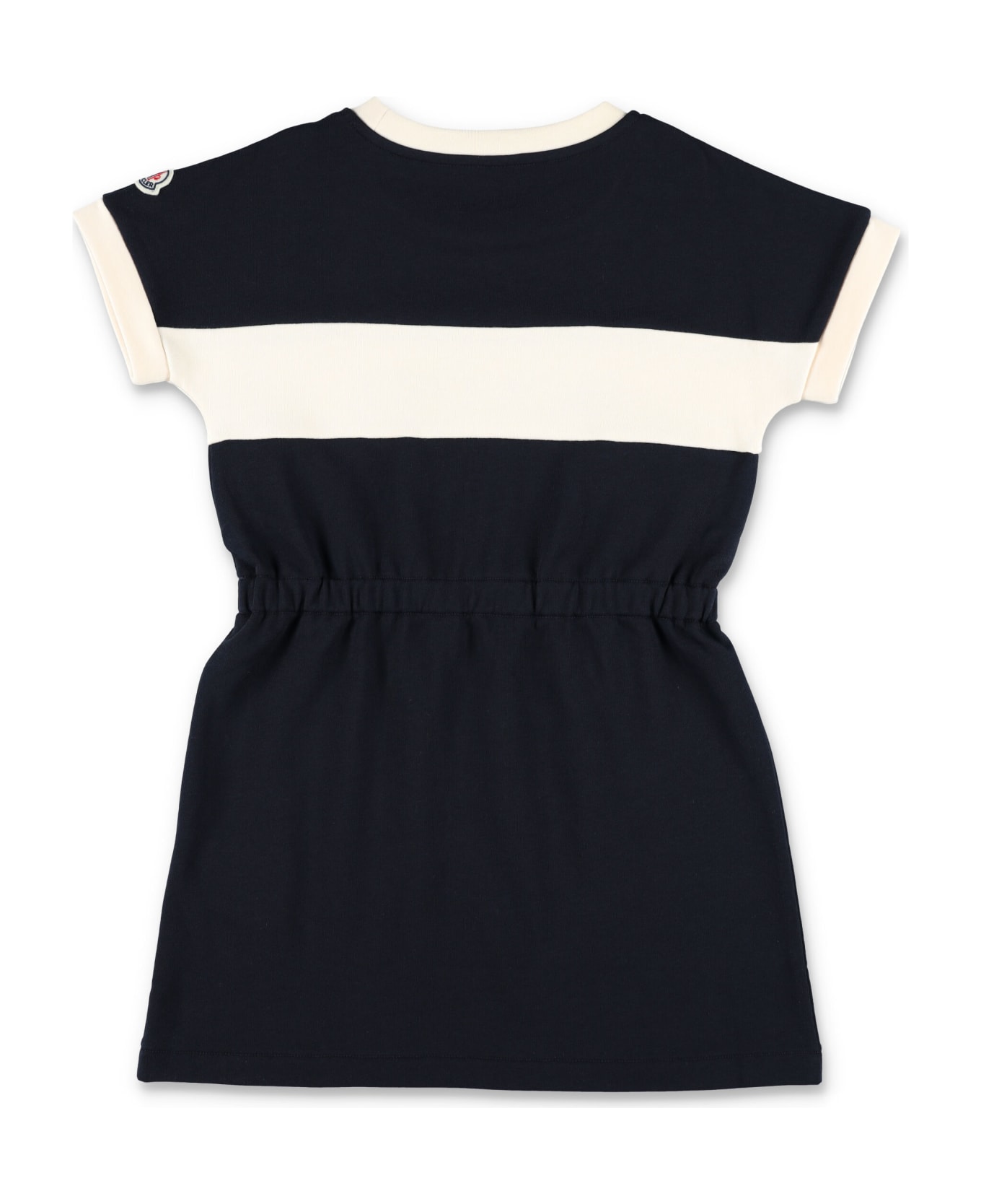 Moncler Logo Dress - BLACK/WHITE