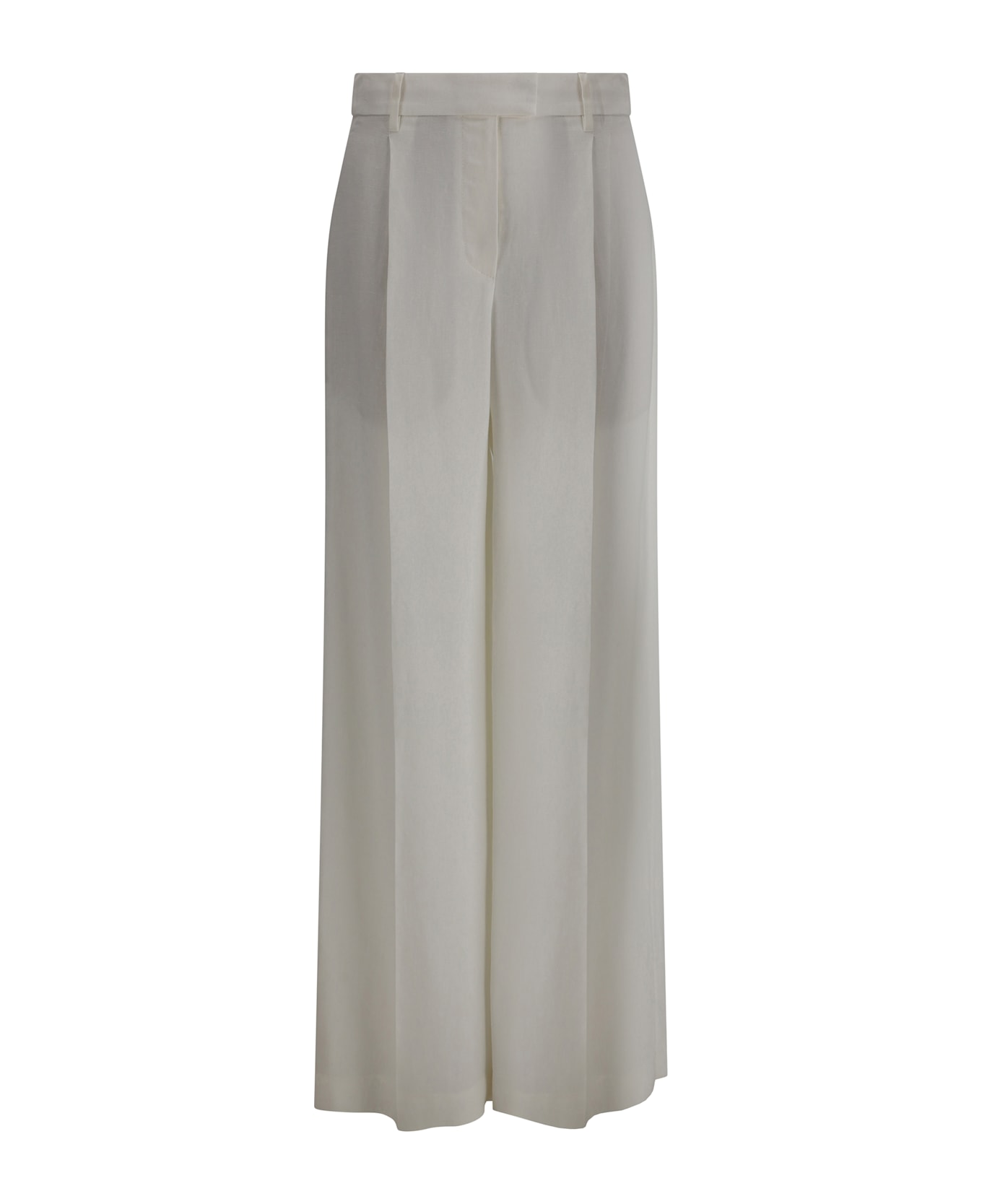 Brunello Cucinelli Wide Leg Pants - Naturale