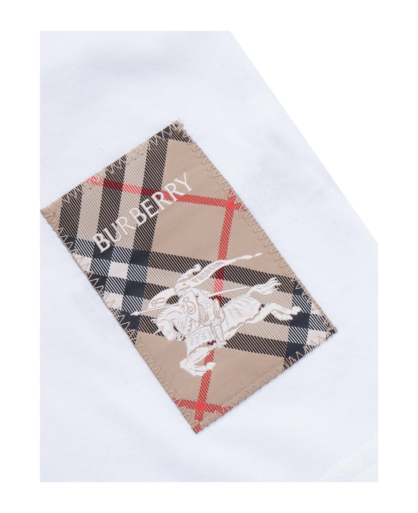 Burberry Kid Girl T-shirts - WHITE