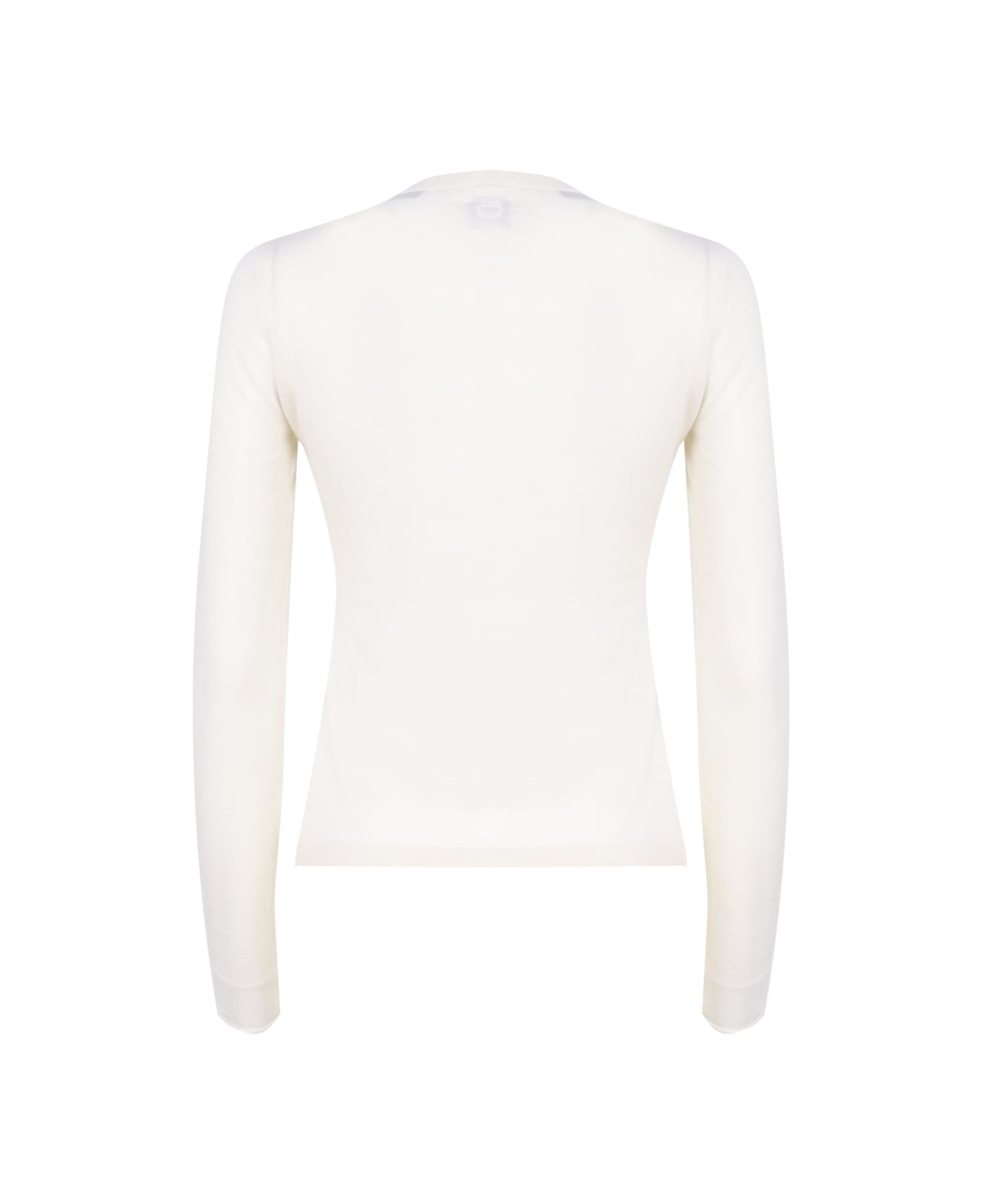 Pinko Tight-fitting Sweater - White