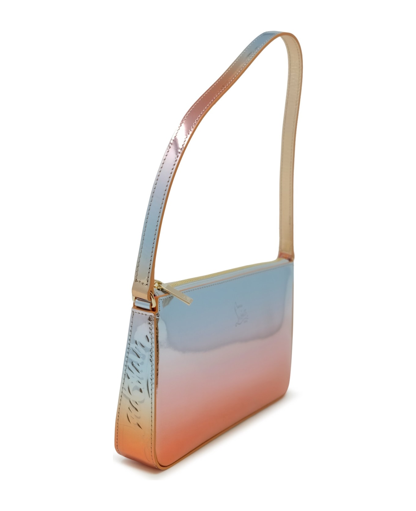 Christian Louboutin Multicolor Leather Shoulder Bag - Silver ショルダーバッグ