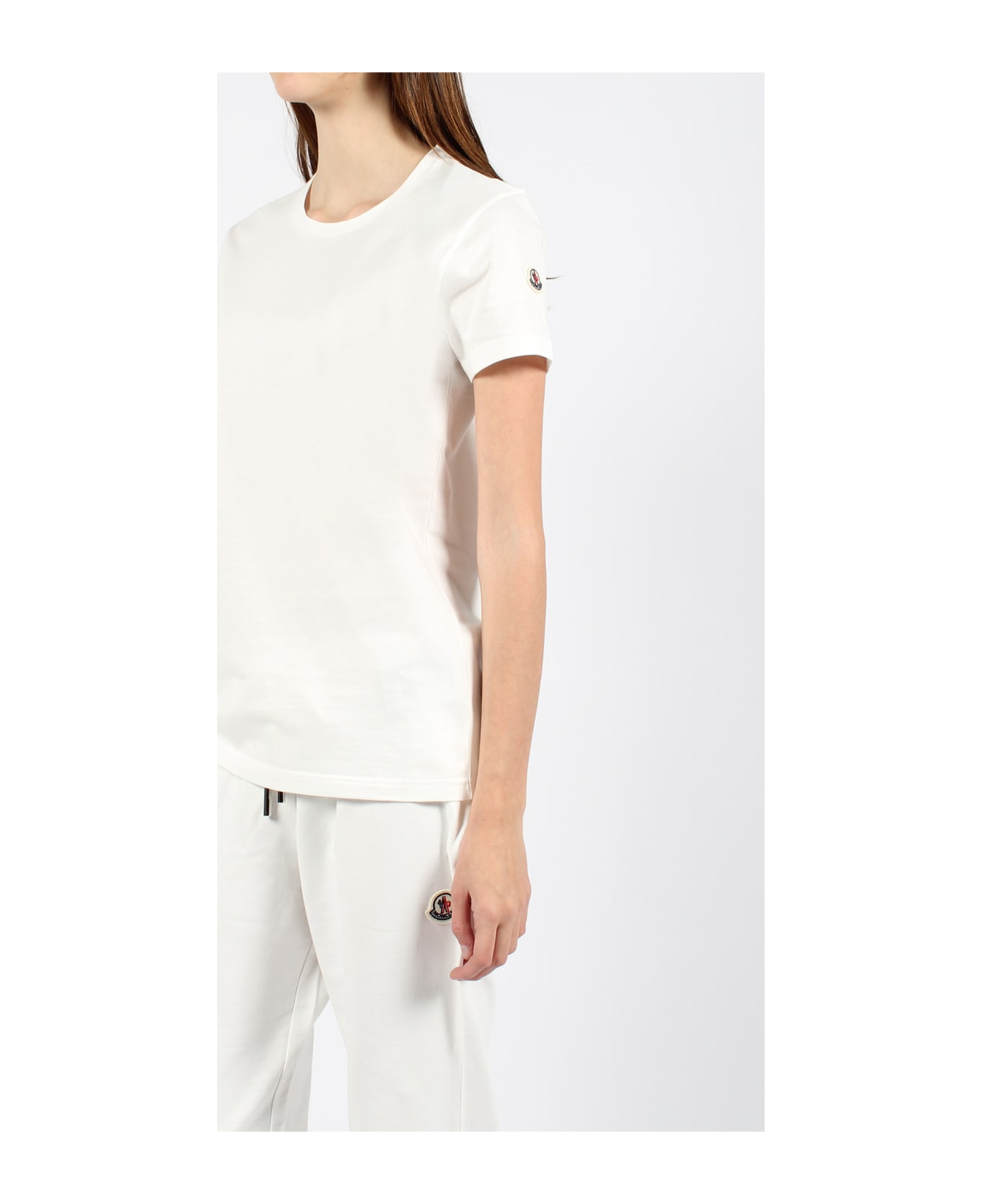 Moncler Cotton Jersey T-shirt - White