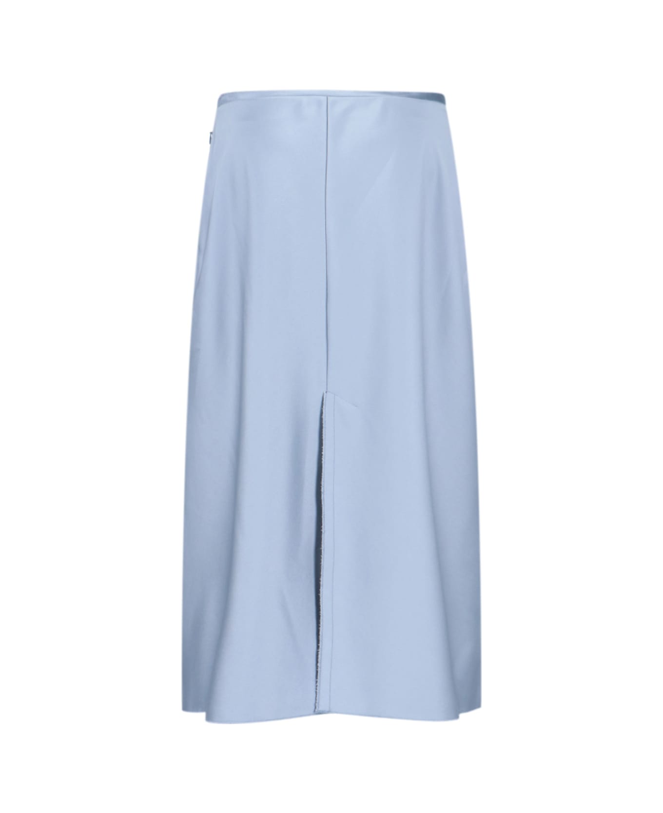 Ami Alexandre Mattiussi Midi Skirt - Light Blue