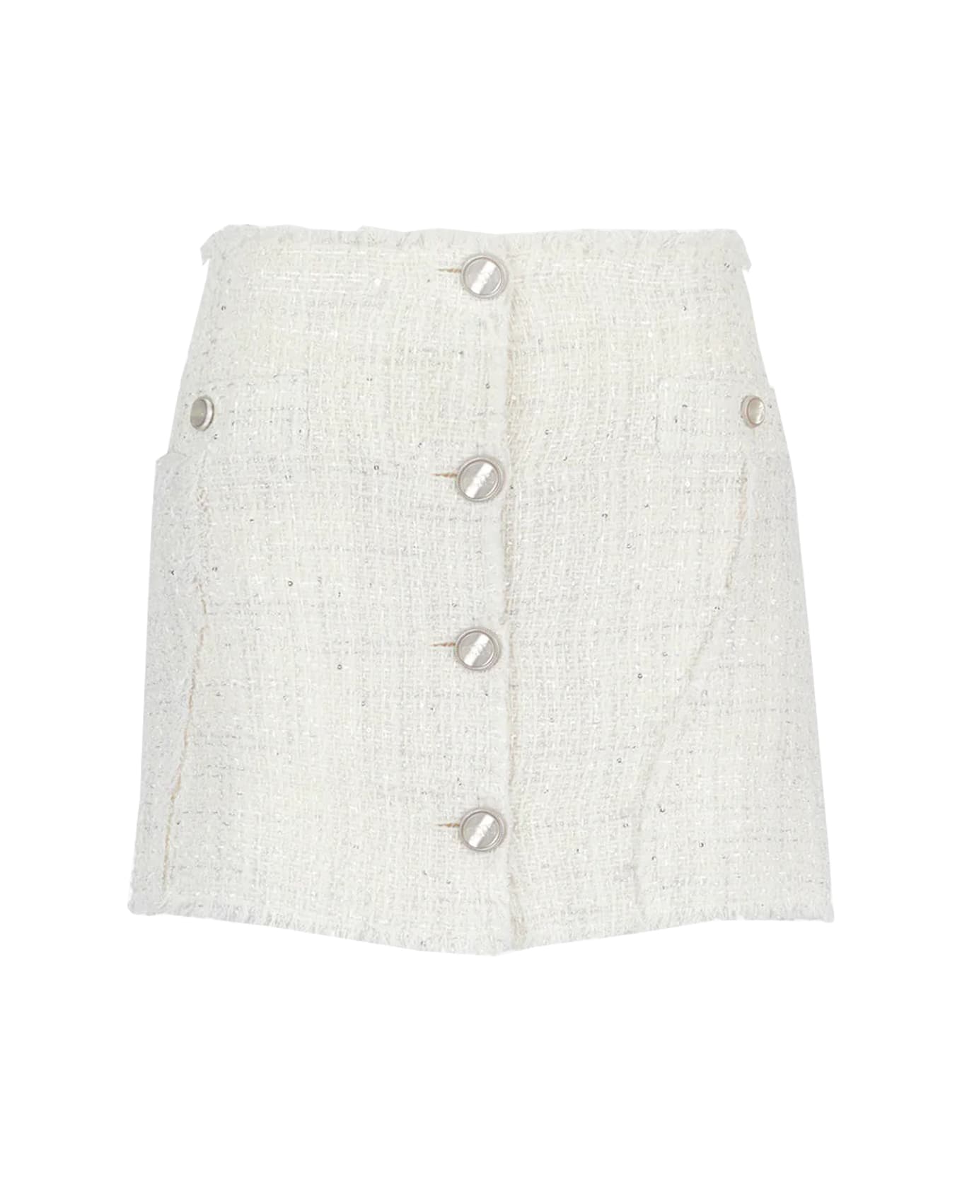 GCDS Skirt - White スカート
