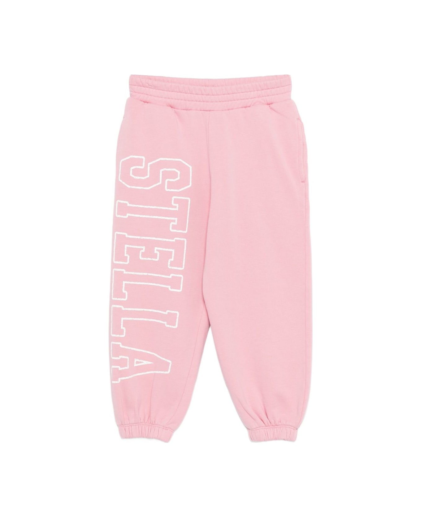 Stella McCartney Kids Logo-print Sweatpants - Pink