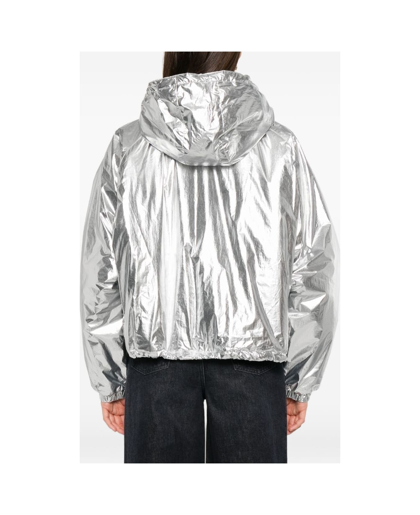 IRO Gonie Hooded Jacket - Silver