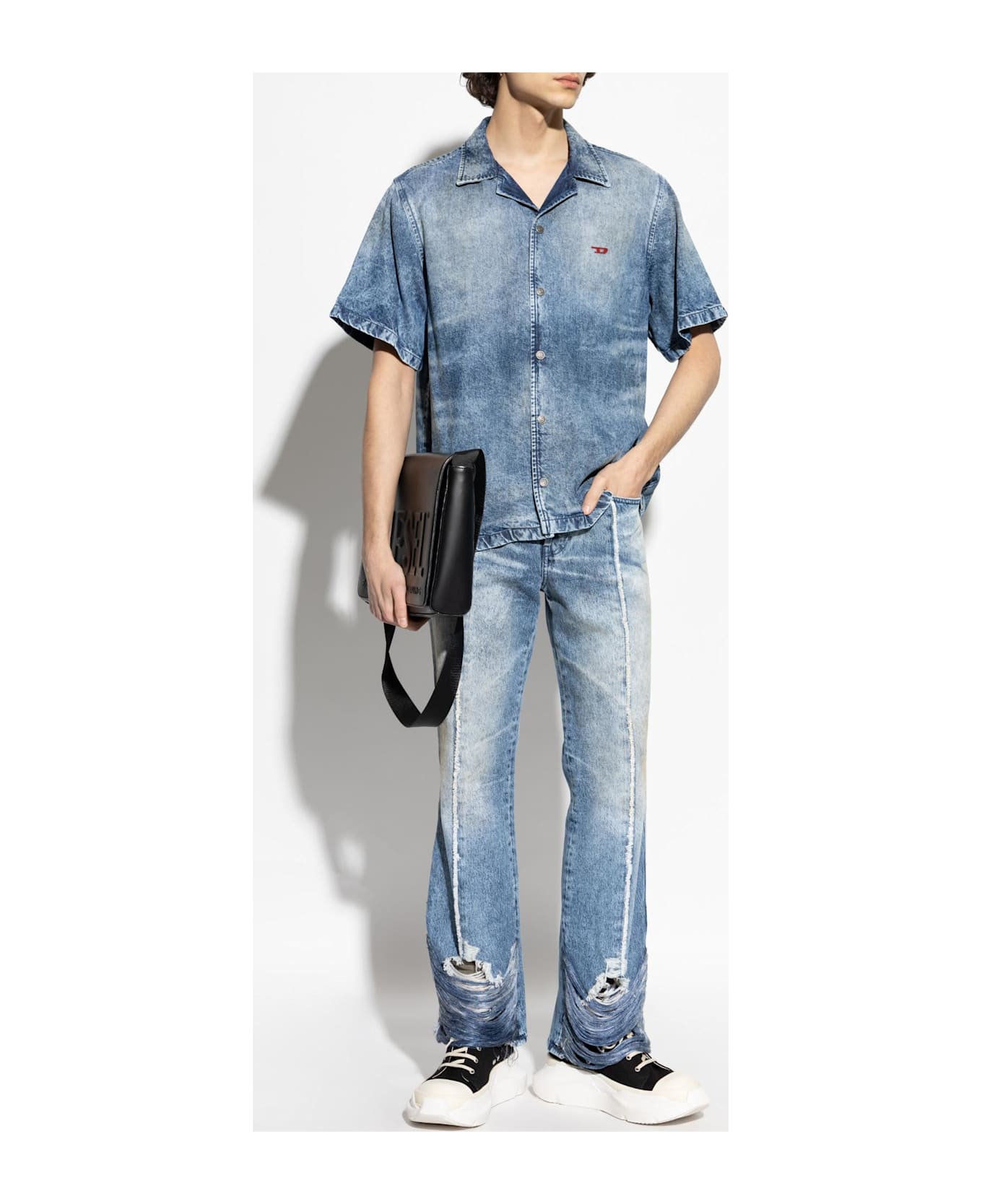 Diesel D-nabil-fsg Shirt - Blue