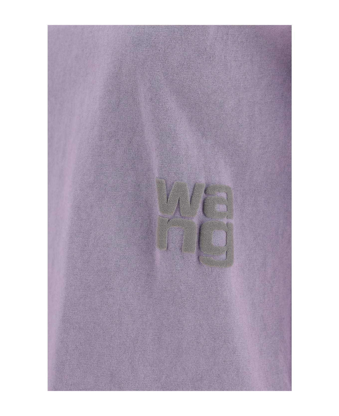 Alexander Wang Essential T-shirt - Acid Pink Lavender