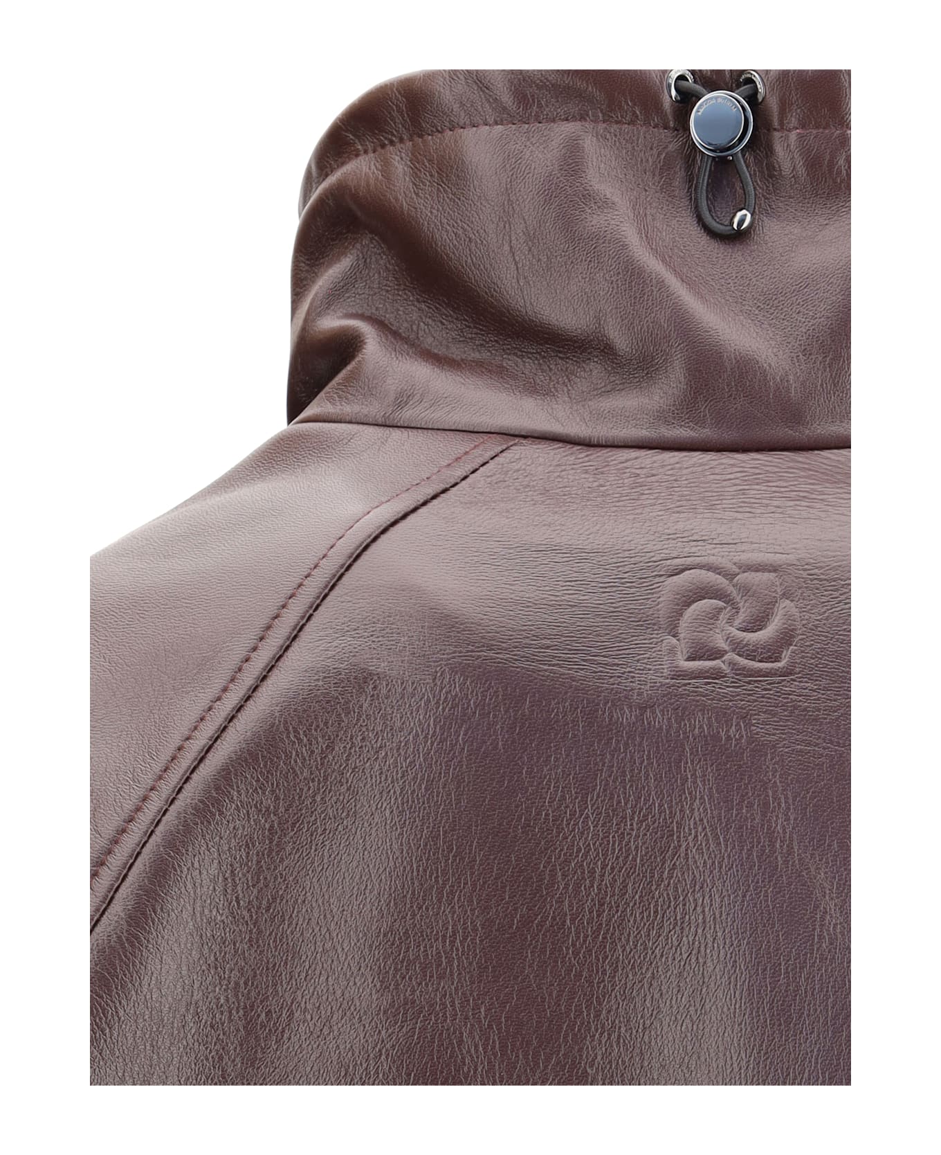 Magda Butrym Oversized Leather Jacket