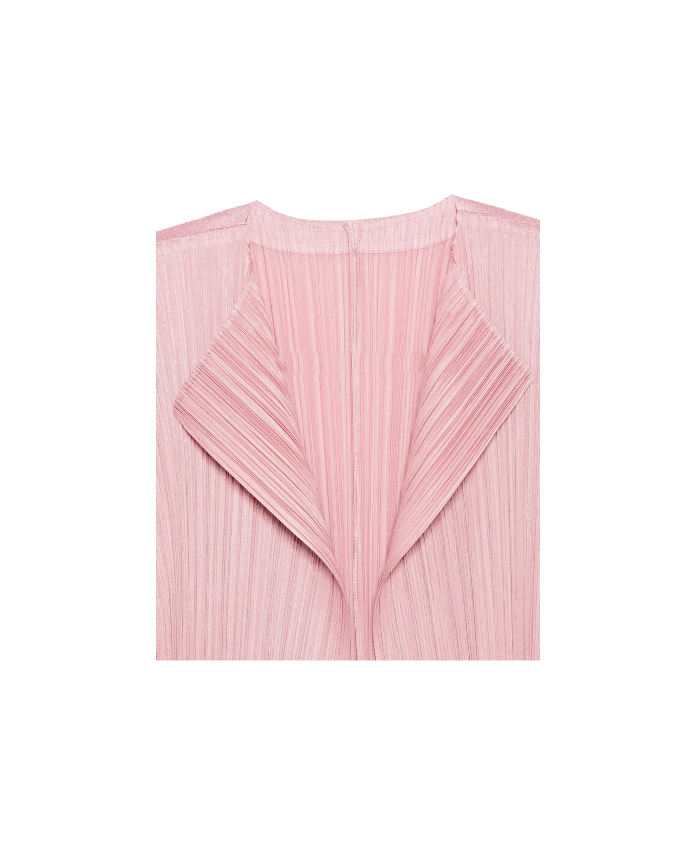 Pleats Please Issey Miyake Coat - PINK