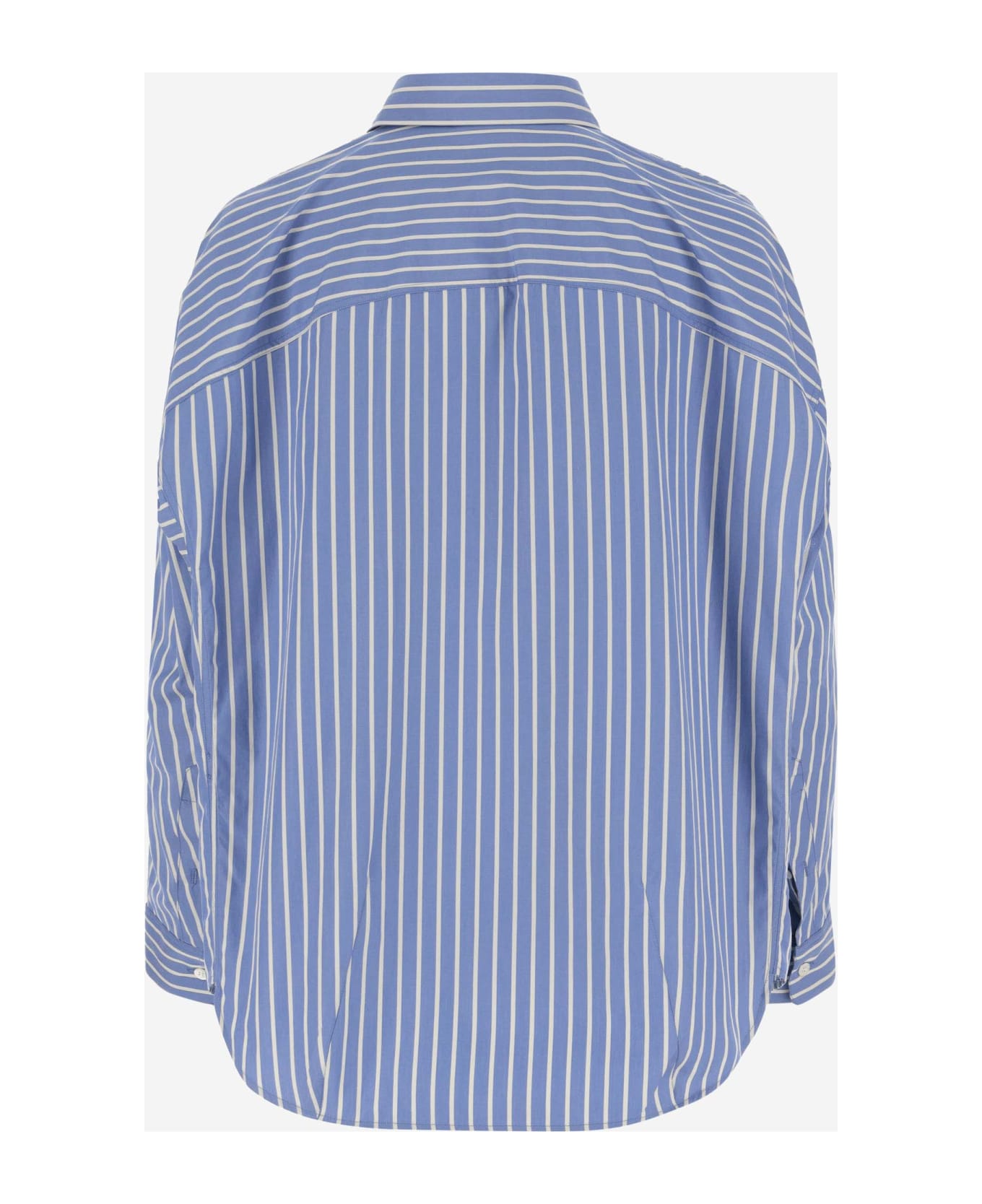 Dries Van Noten Cotton Shirt With Striped Pattern - Red