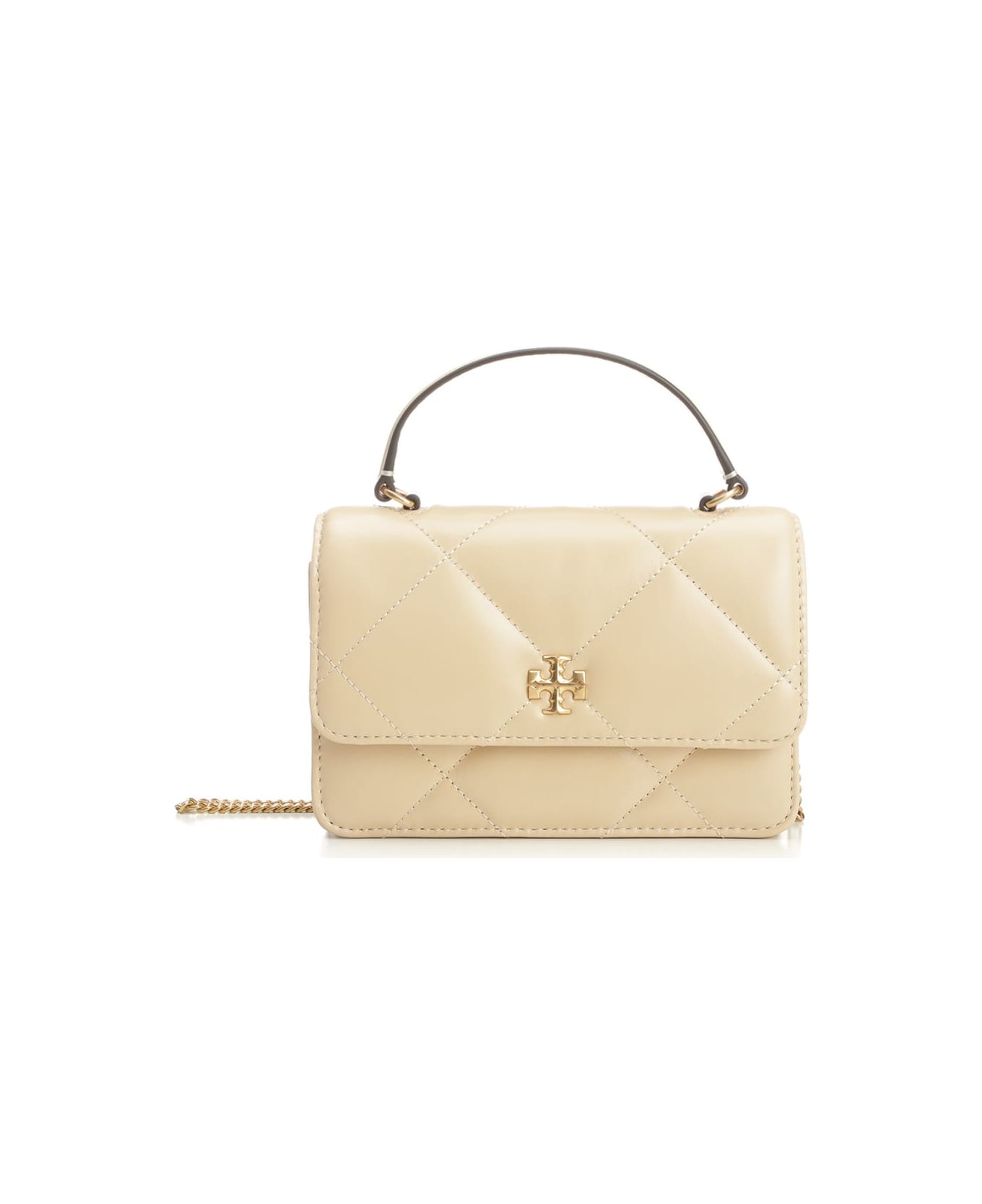 Tory Burch 
kira
 Mini Wallet - BEIGE