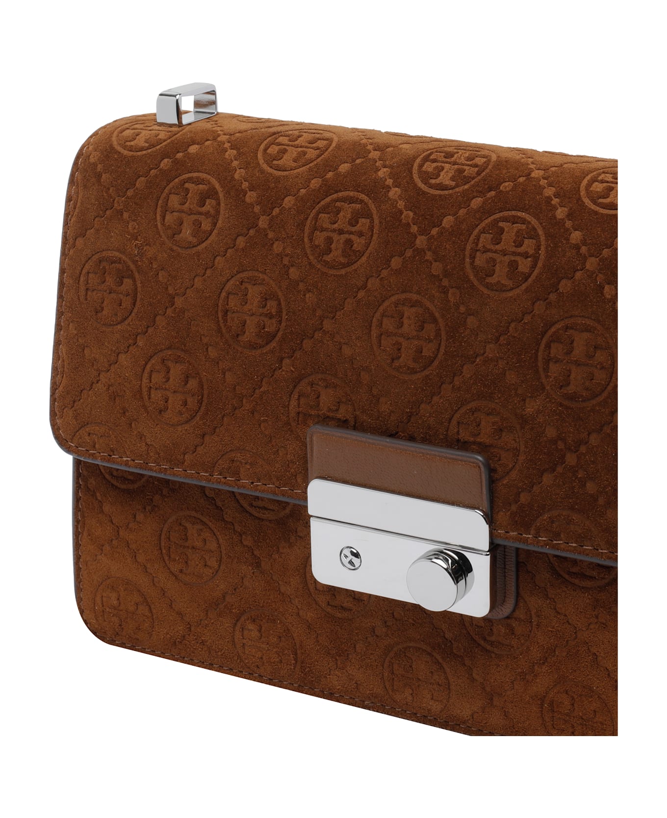 Tory Burch T Monogram Crossbody Bag - Brown