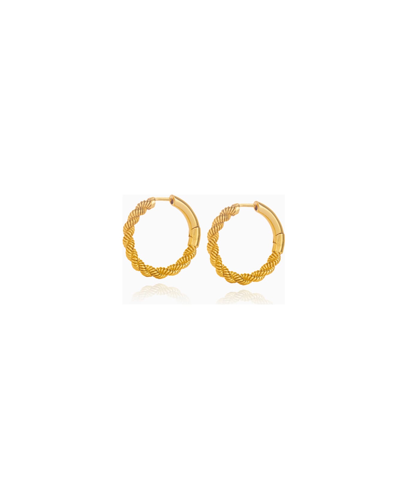 Federica Tosi Earring Round Grace Gold - Gold イヤリング