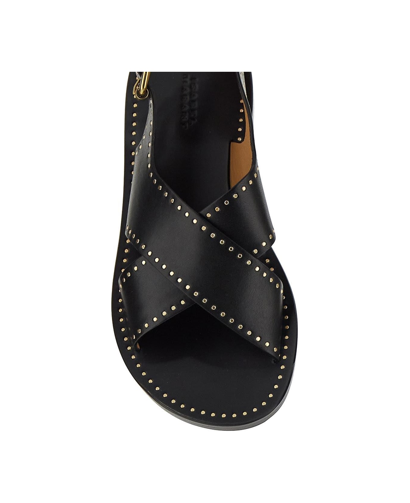 Isabel Marant Stud-embellished Sandals - Bk Black
