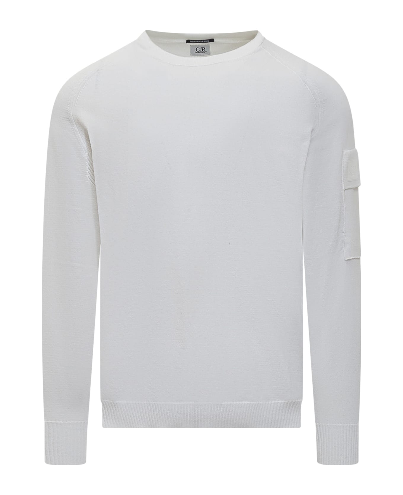 C.P. Company Metropolis Sweater - WHITE フリース