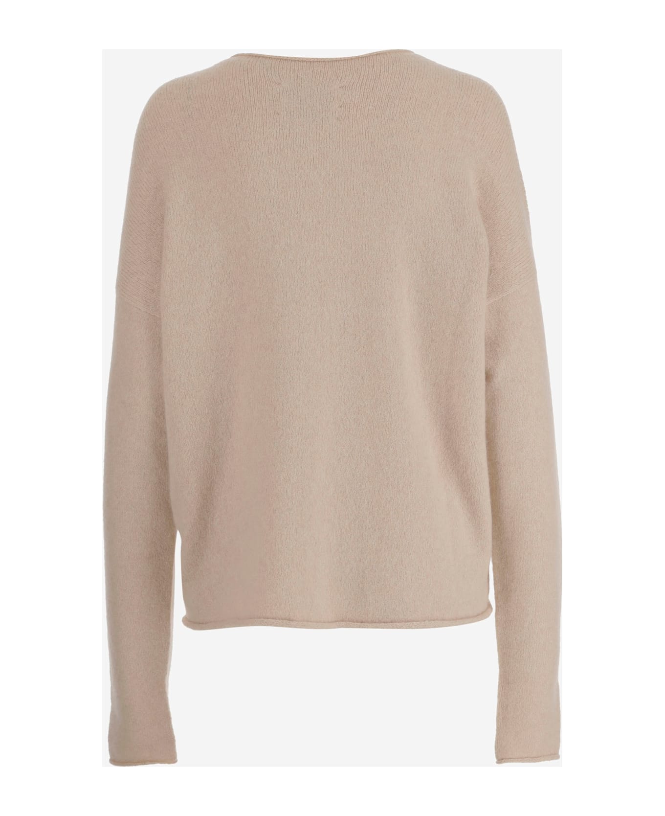 Lauren Manoogian Cashmere Blend Sweater - Beige