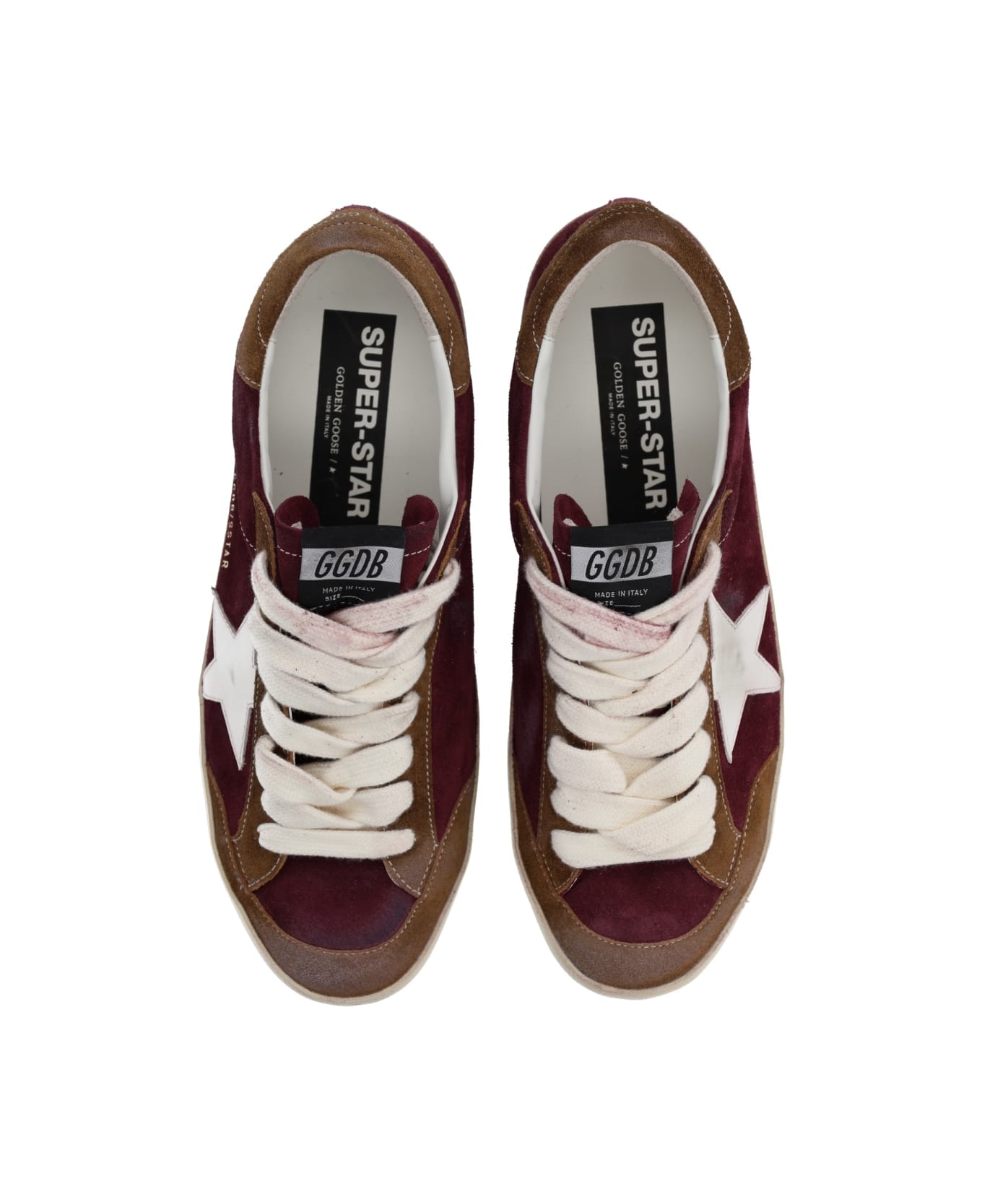 Golden Goose "super Star Pentastar" Sneaker - BROWN