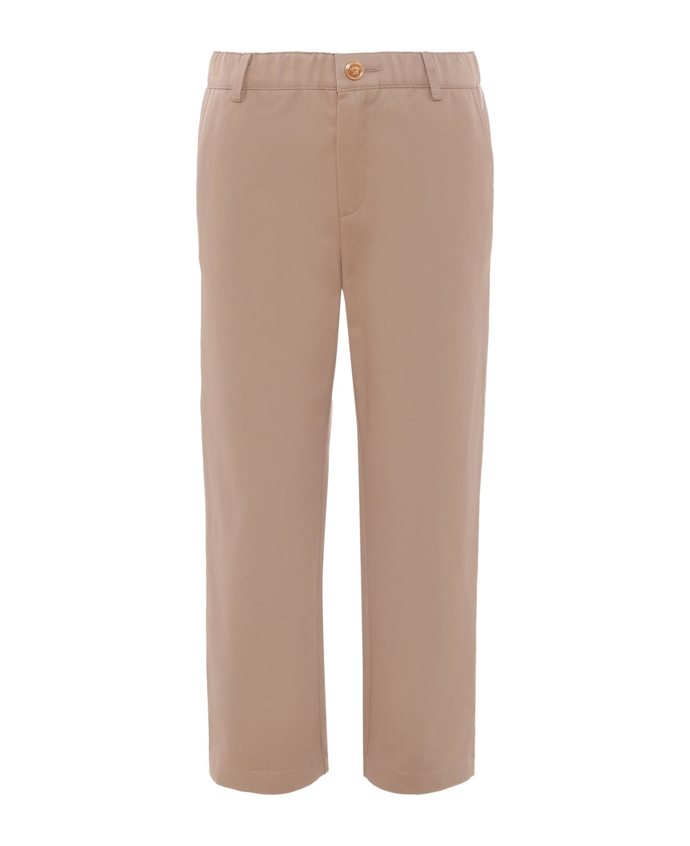 Versace Beige Cargo Pants For Boy - Beige