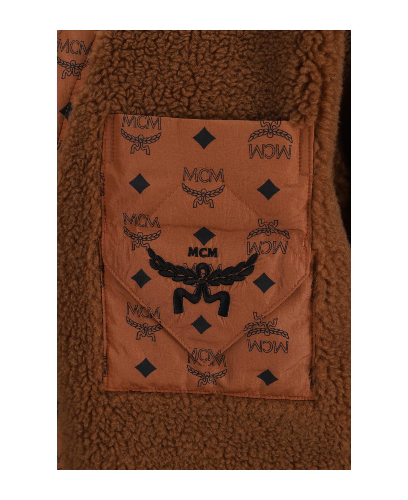 MCM Cardigan - Cognac