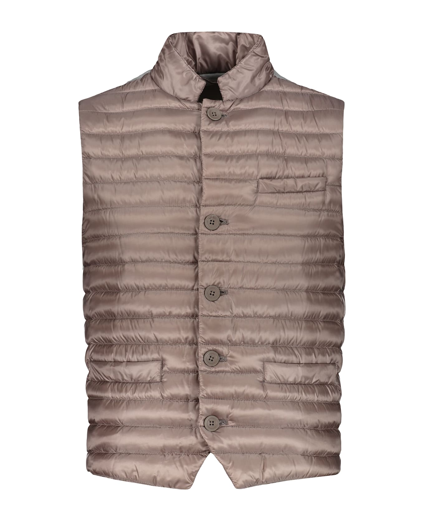 Herno Padded Bodywarmer - Silver