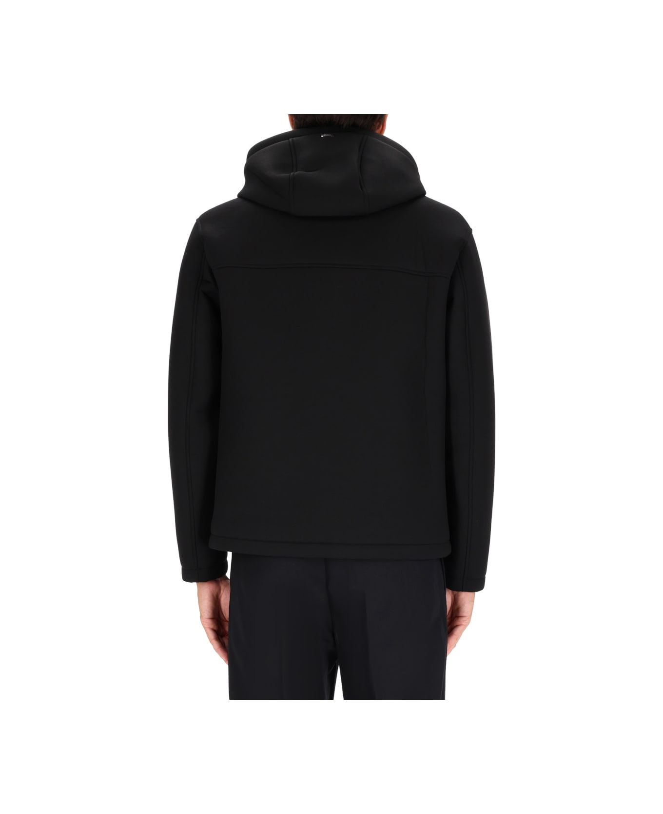 Herno Three-layer Water-repellent Jacket - BLACK