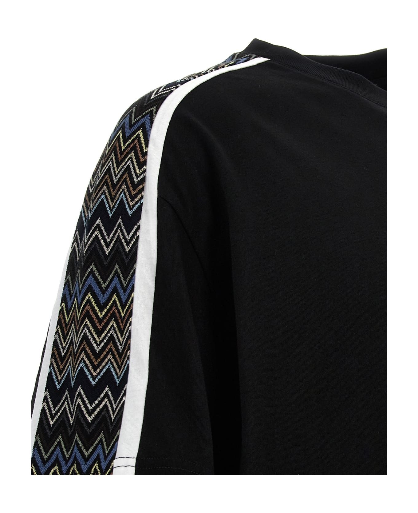 Missoni 'zig Zag' T-shirt - Black  