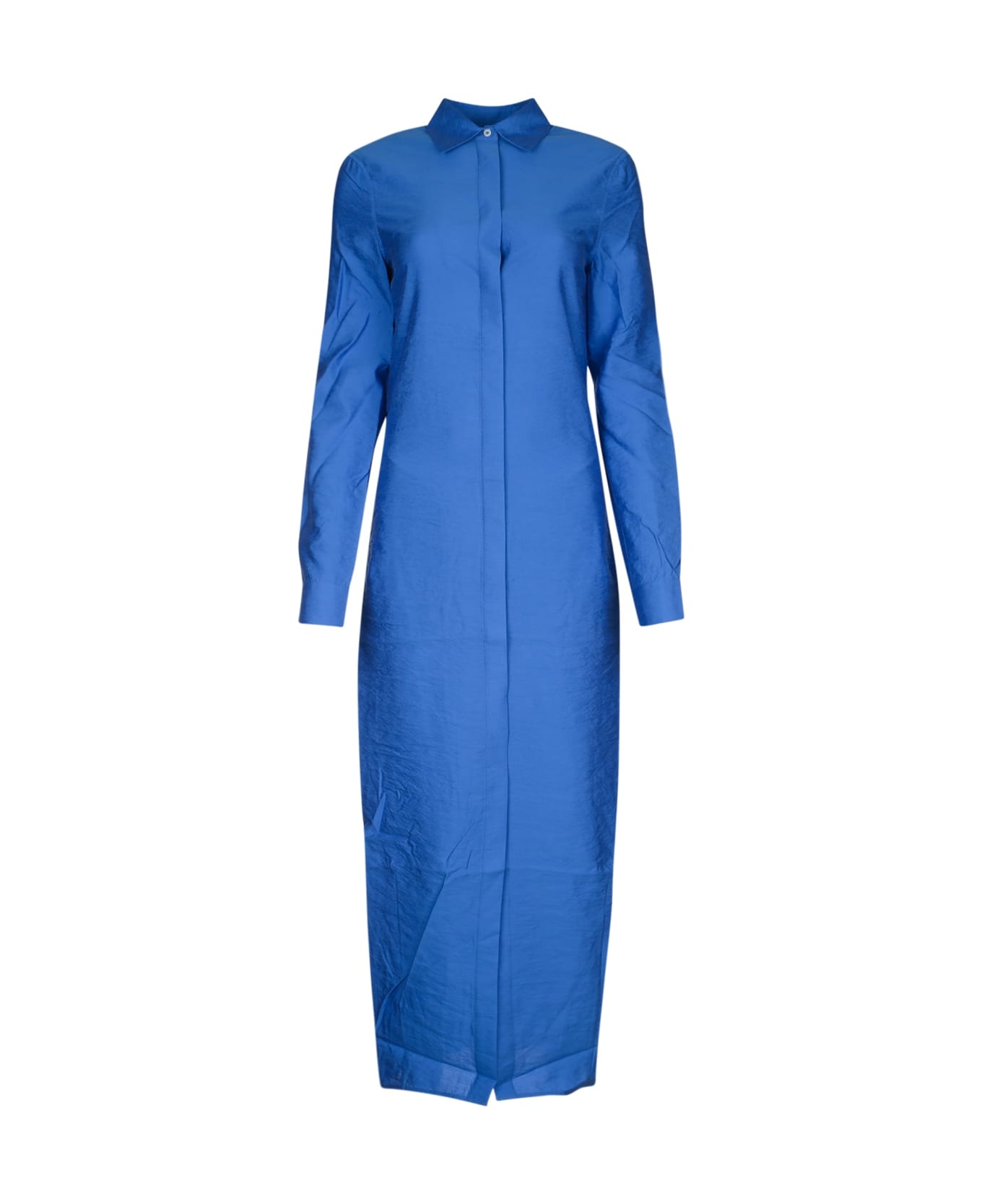 Totême Parachute Shirtdress - COBALT