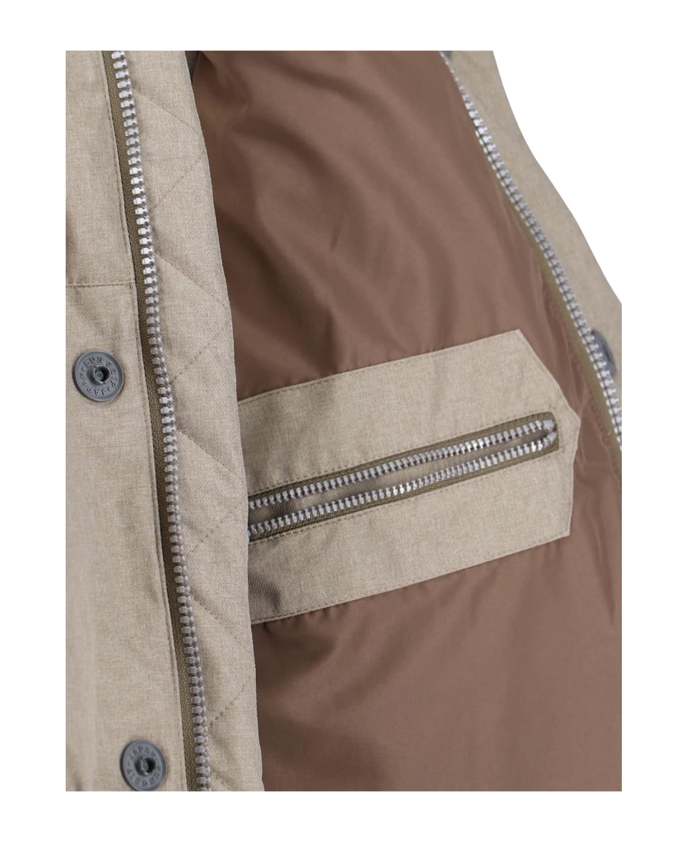 Our Legacy 'inhale Puffa' Down Jacket - BEIGE