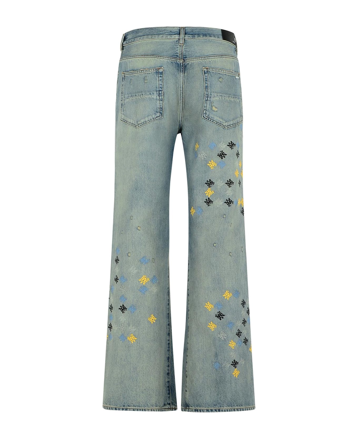 AMIRI 
flare
 Light Blue Denim Jeans - Light Blue