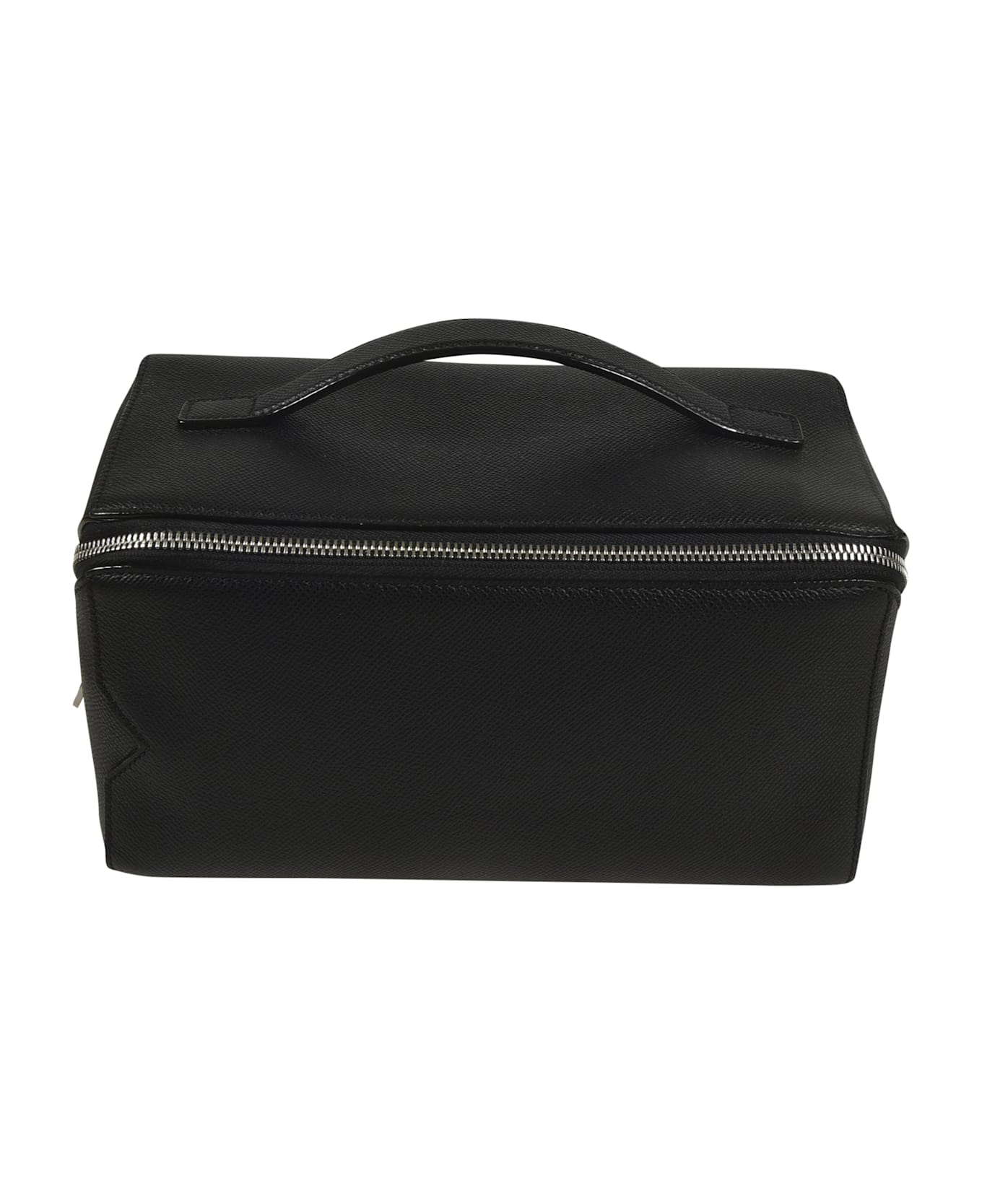 Valextra V-line Beauty Bag - Black