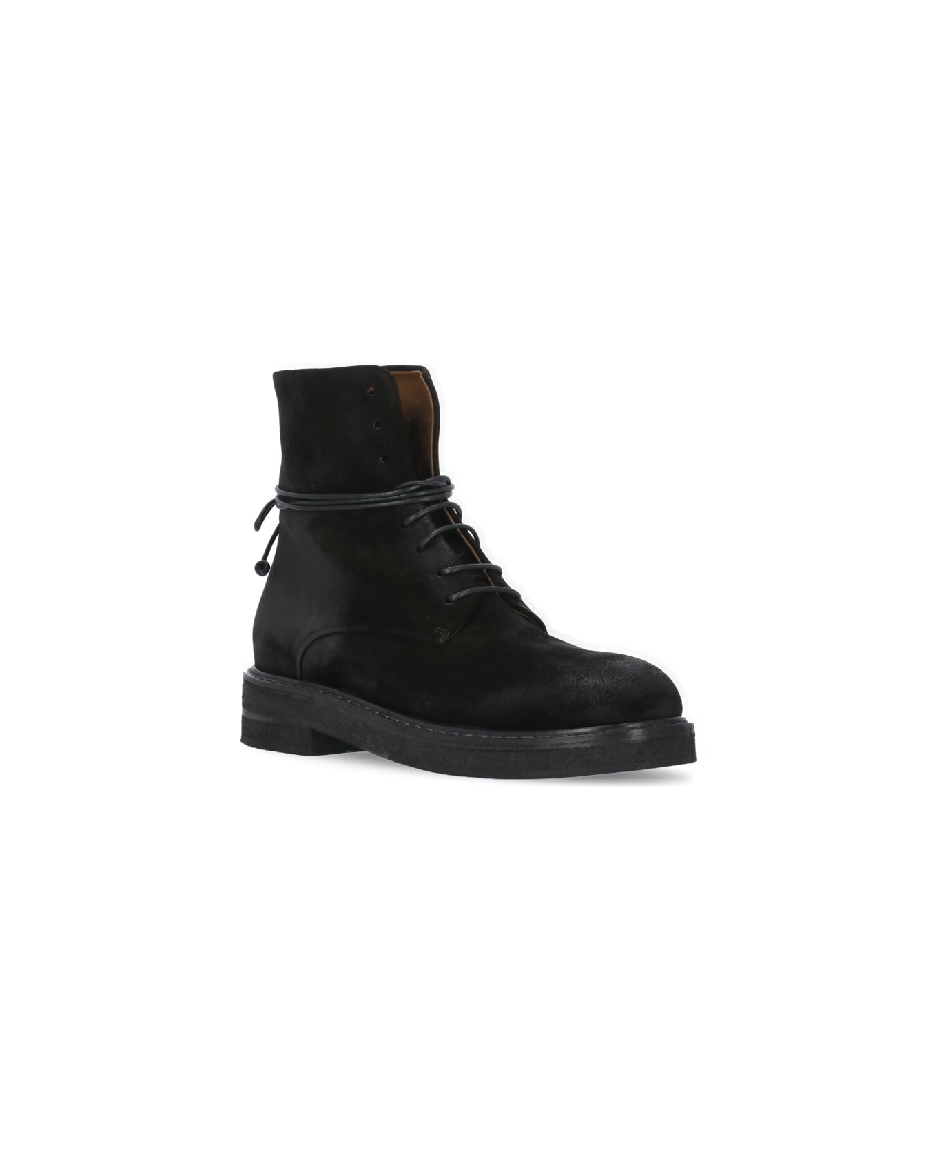Marsell Parrucca Combat Boots - Black