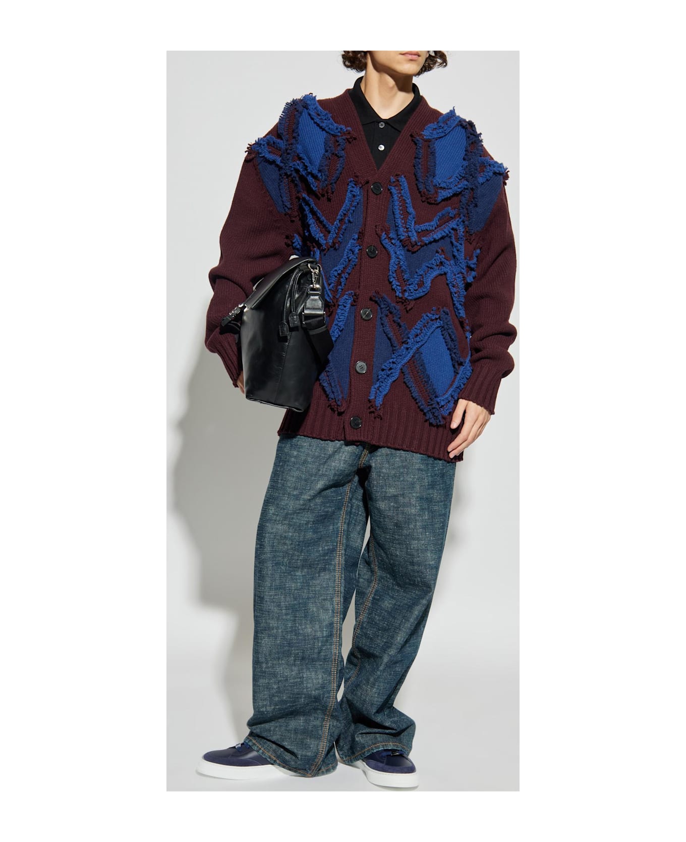 Lanvin Wide-leg Jeans - Navy Blue